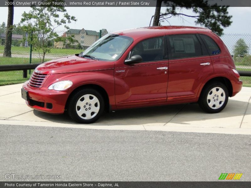 Inferno Red Crystal Pearl / Pastel Slate Gray 2006 Chrysler PT Cruiser Touring