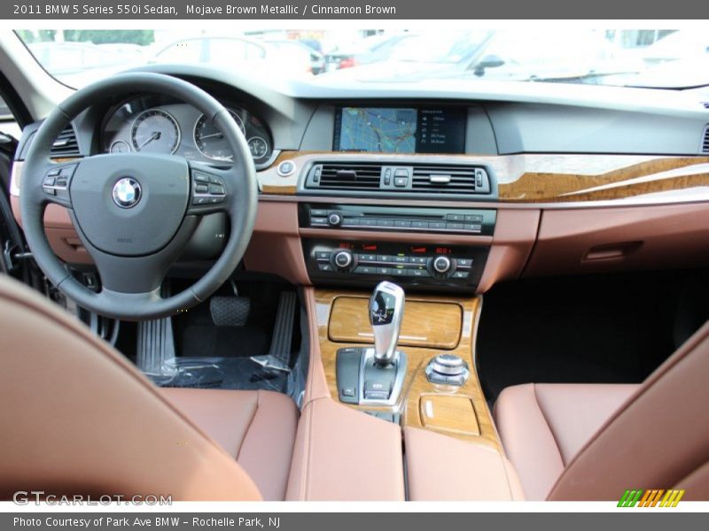 Mojave Brown Metallic / Cinnamon Brown 2011 BMW 5 Series 550i Sedan