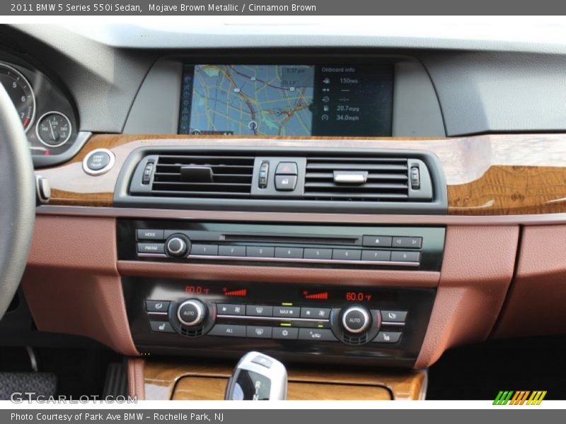 Mojave Brown Metallic / Cinnamon Brown 2011 BMW 5 Series 550i Sedan