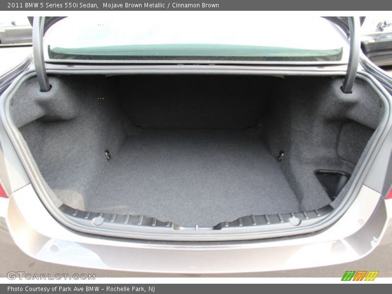 Mojave Brown Metallic / Cinnamon Brown 2011 BMW 5 Series 550i Sedan