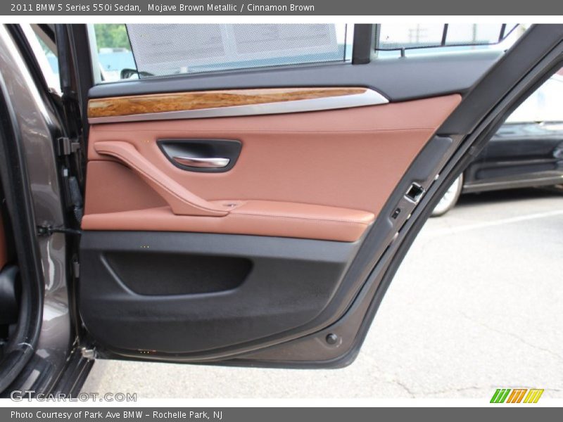 Mojave Brown Metallic / Cinnamon Brown 2011 BMW 5 Series 550i Sedan