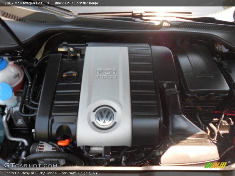  2007 Eos 2.0T Engine - 2.0 Liter Turbocharged DOHC 16-Valve 4 Cylinder