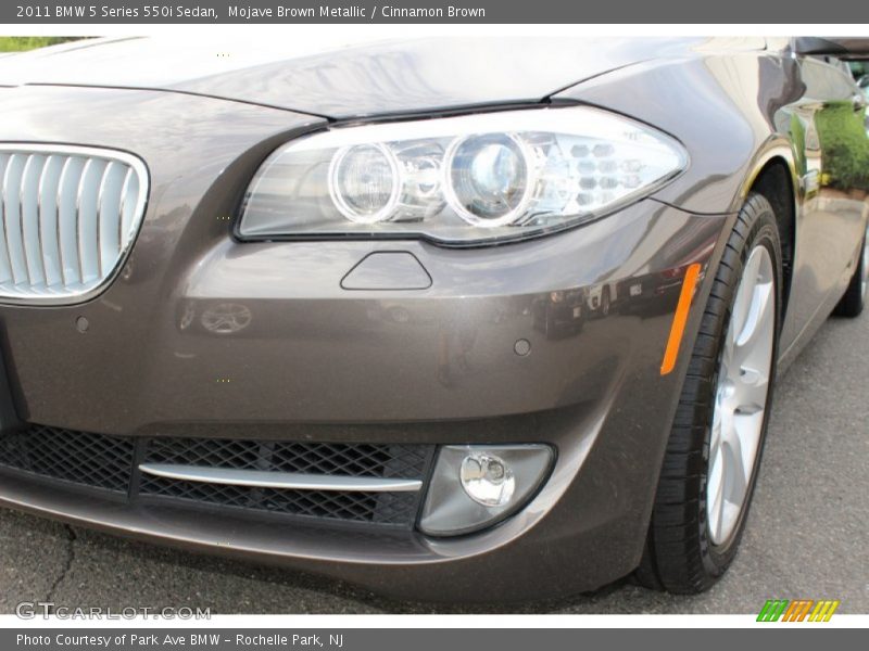 Mojave Brown Metallic / Cinnamon Brown 2011 BMW 5 Series 550i Sedan