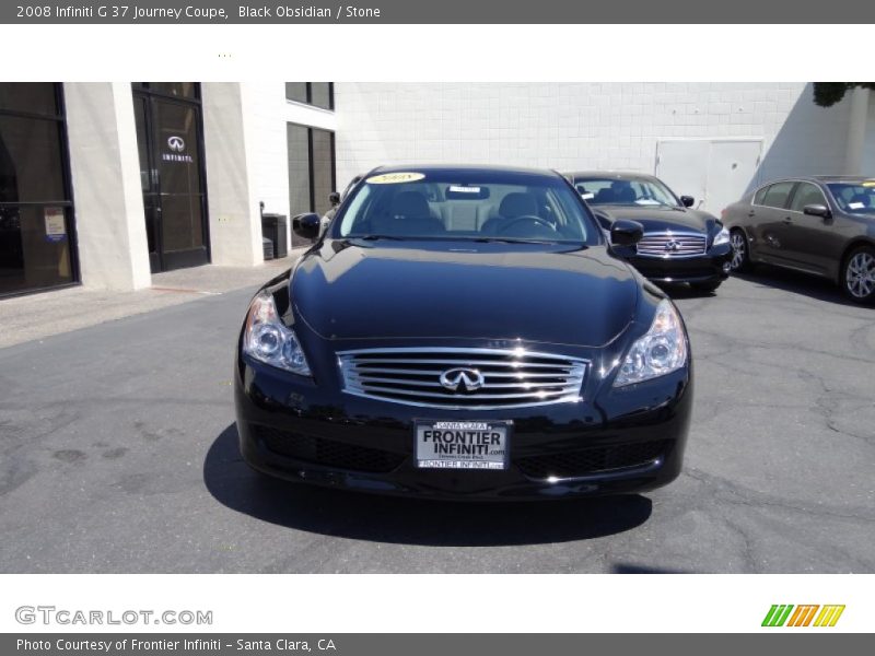 Black Obsidian / Stone 2008 Infiniti G 37 Journey Coupe