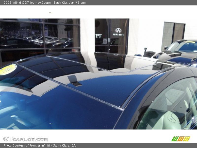 Sunroof of 2008 G 37 Journey Coupe