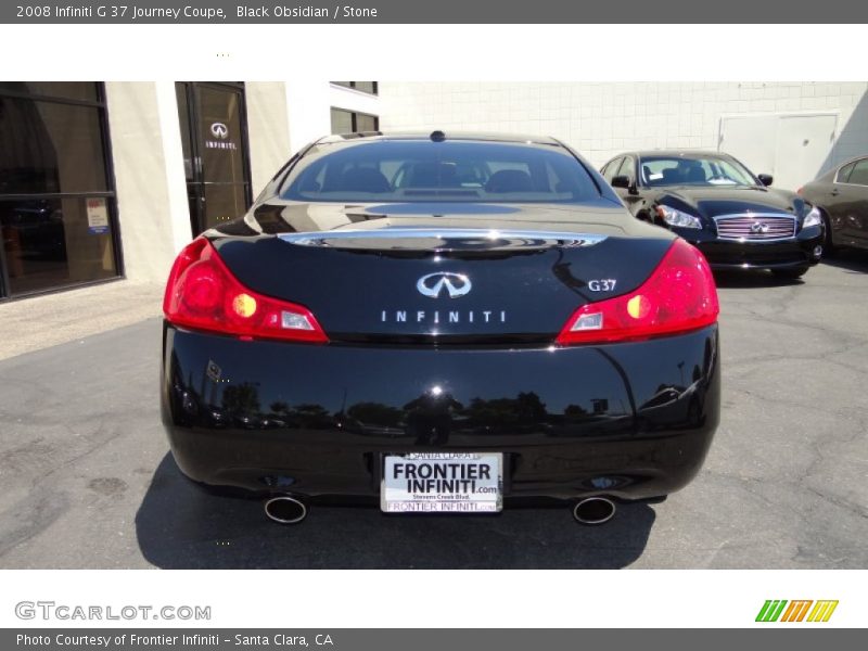 Black Obsidian / Stone 2008 Infiniti G 37 Journey Coupe