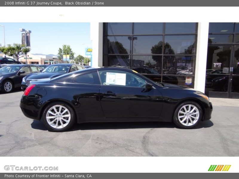 Black Obsidian / Stone 2008 Infiniti G 37 Journey Coupe