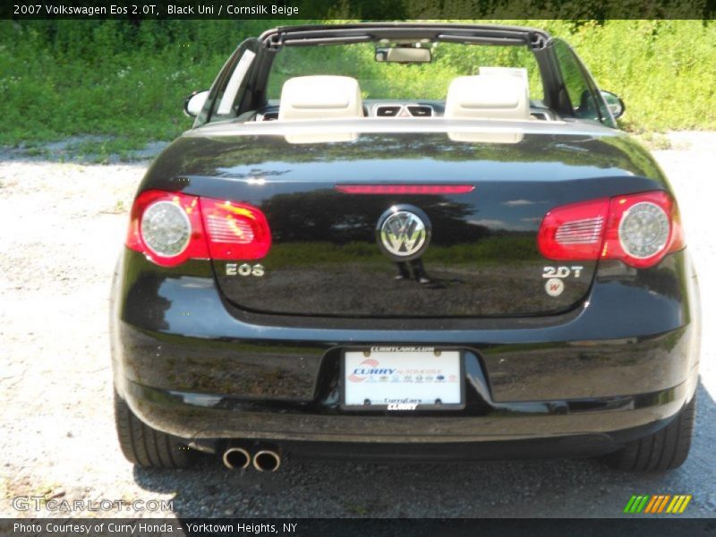 Black Uni / Cornsilk Beige 2007 Volkswagen Eos 2.0T