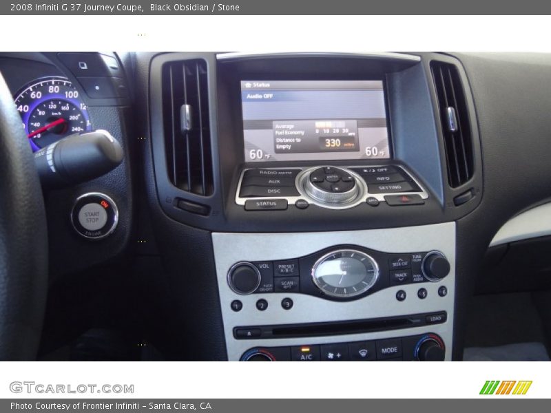 Black Obsidian / Stone 2008 Infiniti G 37 Journey Coupe