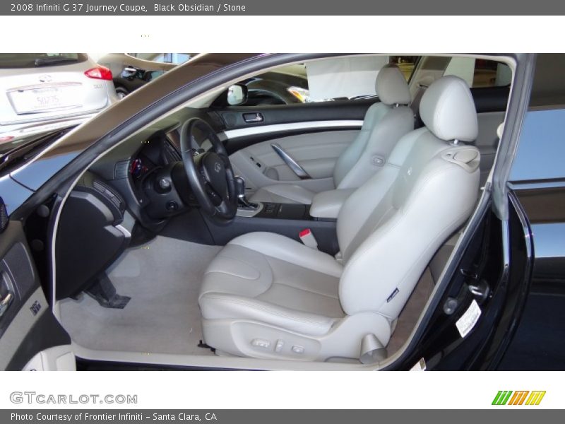  2008 G 37 Journey Coupe Stone Interior