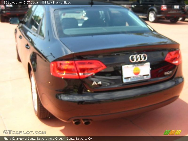 Brilliant Black / Black 2011 Audi A4 2.0T Sedan