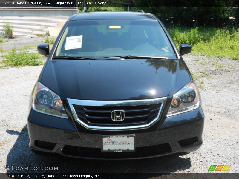Nighthawk Black Pearl / Ivory 2009 Honda Odyssey EX-L