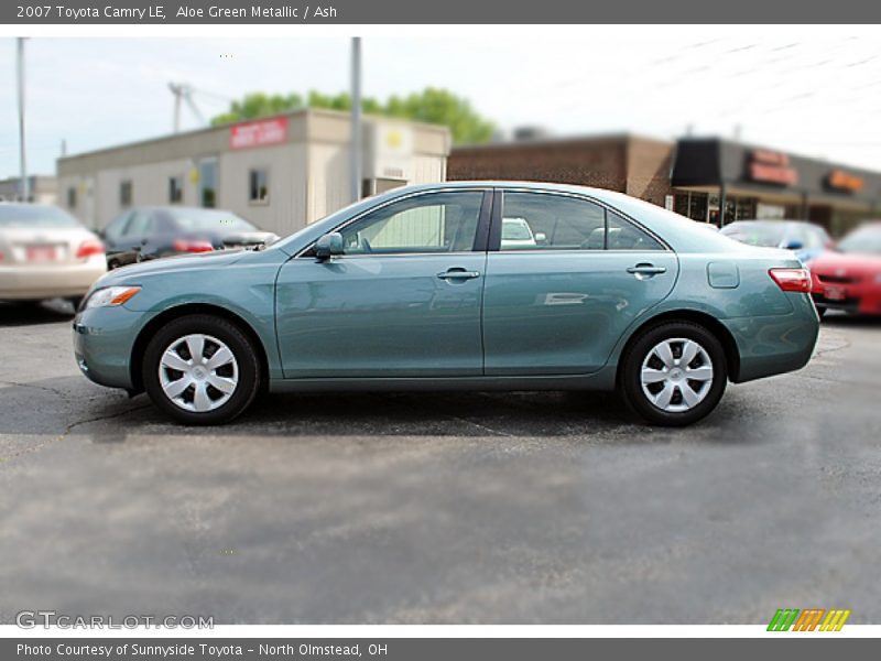 Aloe Green Metallic / Ash 2007 Toyota Camry LE