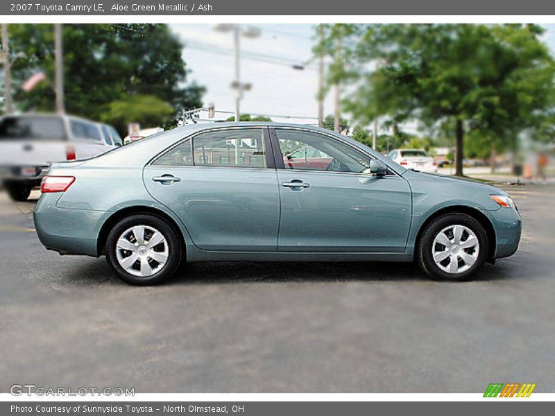 Aloe Green Metallic / Ash 2007 Toyota Camry LE