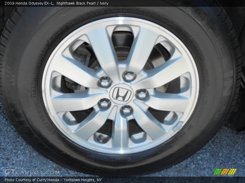 Nighthawk Black Pearl / Ivory 2009 Honda Odyssey EX-L