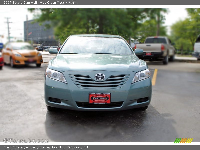 Aloe Green Metallic / Ash 2007 Toyota Camry LE