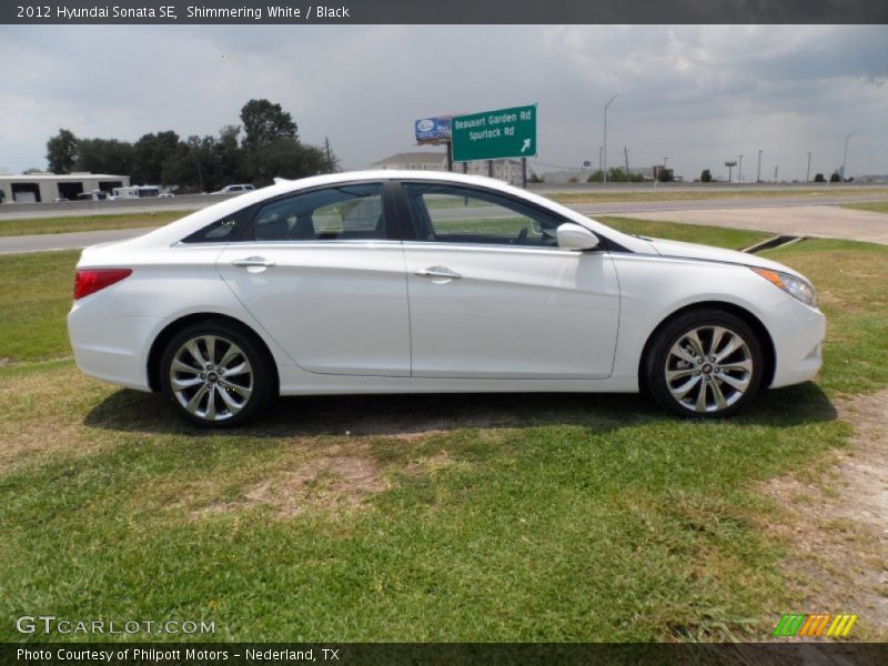  2012 Sonata SE Shimmering White