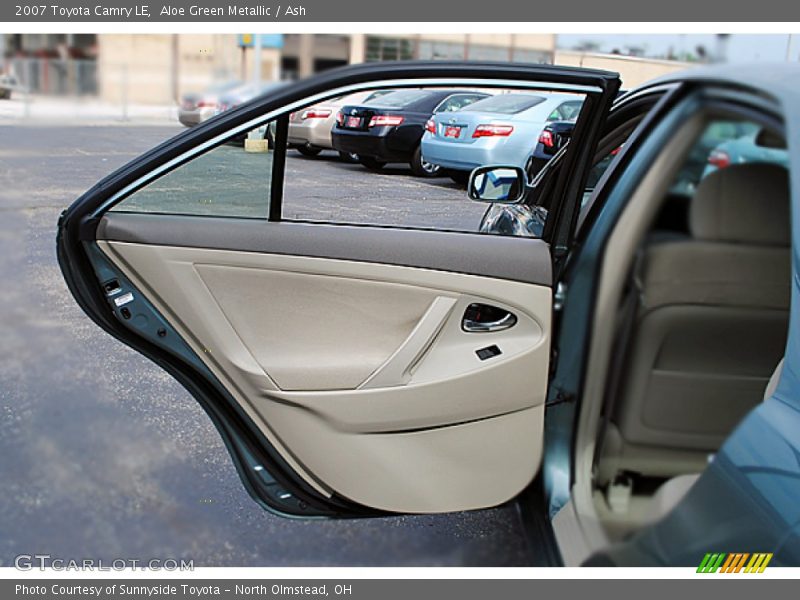 Aloe Green Metallic / Ash 2007 Toyota Camry LE