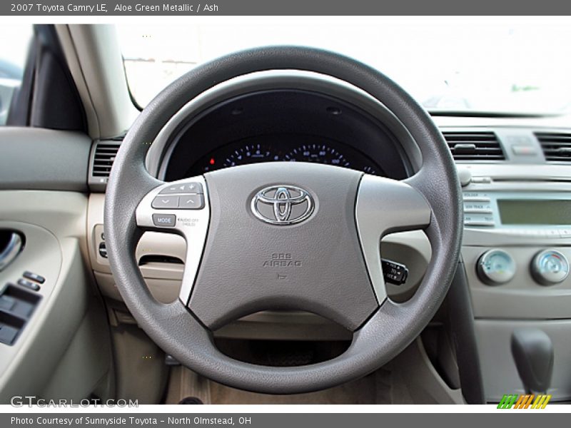 Aloe Green Metallic / Ash 2007 Toyota Camry LE