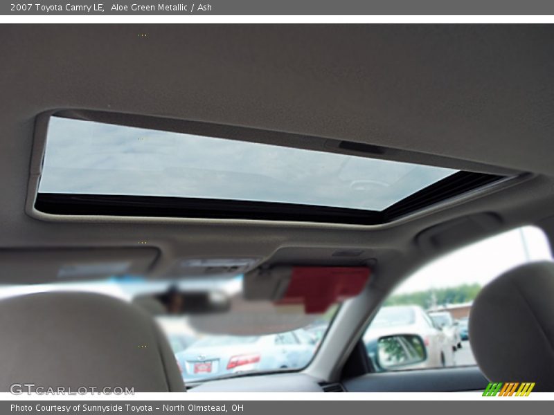 Aloe Green Metallic / Ash 2007 Toyota Camry LE