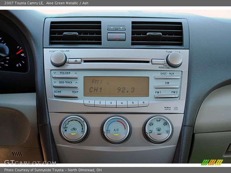 Aloe Green Metallic / Ash 2007 Toyota Camry LE