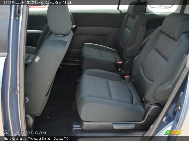 Galaxy Gray / Black 2008 Mazda MAZDA5 Sport