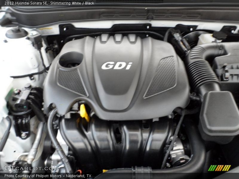  2012 Sonata SE Engine - 2.4 Liter GDI DOHC 16-Valve D-CVVT 4 Cylinder