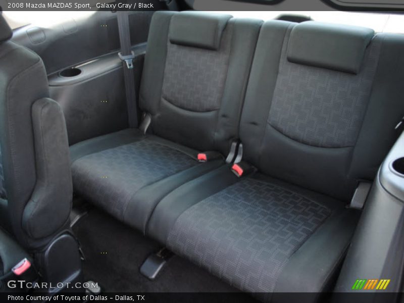 Galaxy Gray / Black 2008 Mazda MAZDA5 Sport