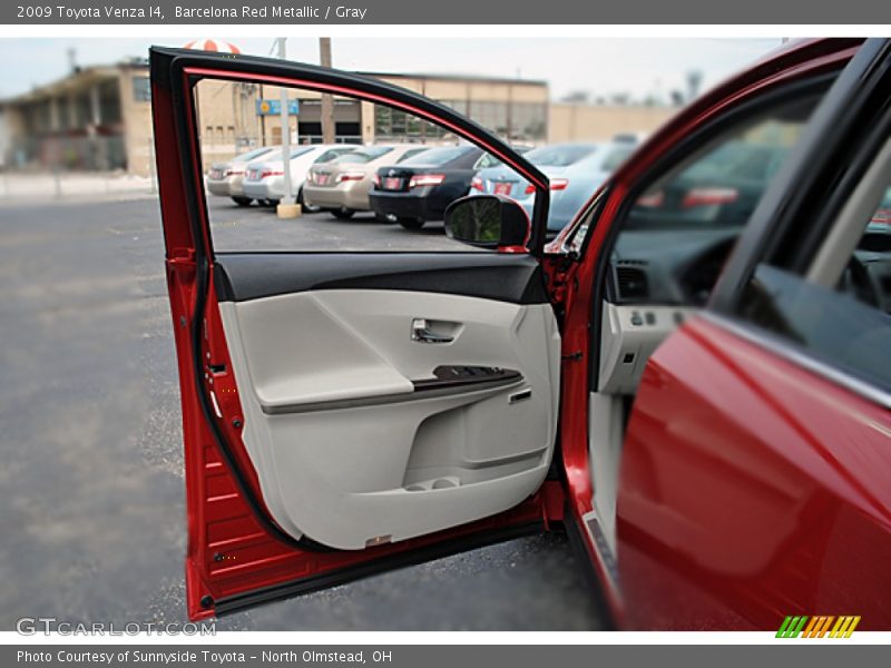 Barcelona Red Metallic / Gray 2009 Toyota Venza I4