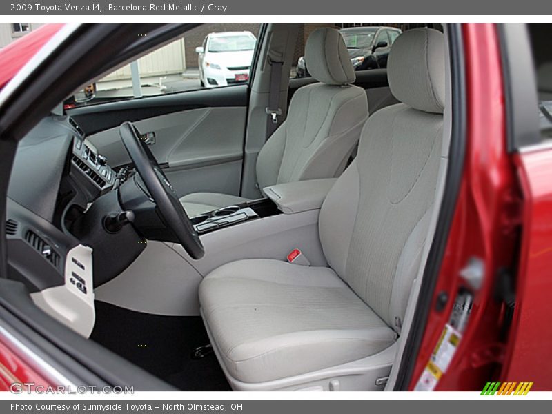 Barcelona Red Metallic / Gray 2009 Toyota Venza I4