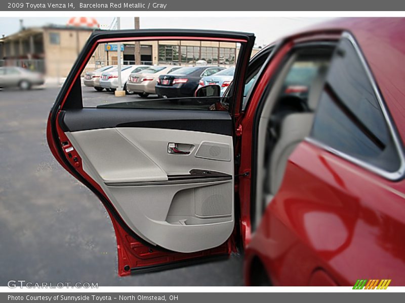Barcelona Red Metallic / Gray 2009 Toyota Venza I4