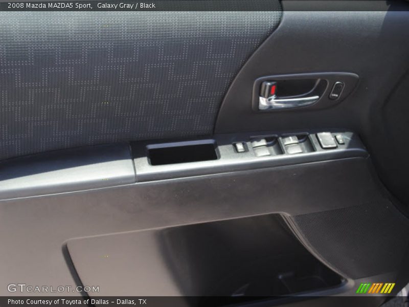 Galaxy Gray / Black 2008 Mazda MAZDA5 Sport
