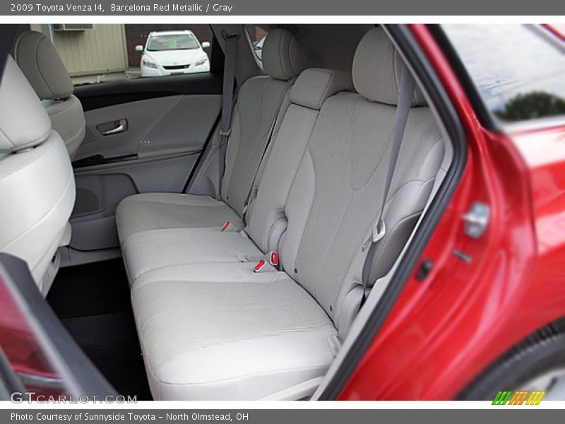 Barcelona Red Metallic / Gray 2009 Toyota Venza I4