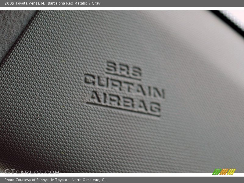 Barcelona Red Metallic / Gray 2009 Toyota Venza I4