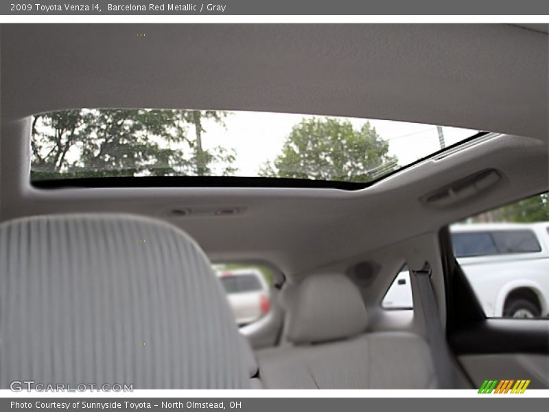 Barcelona Red Metallic / Gray 2009 Toyota Venza I4