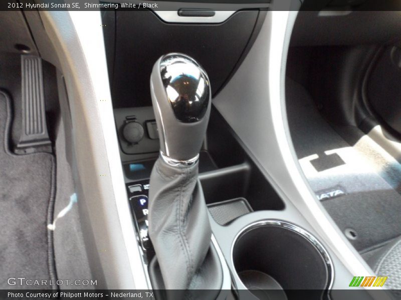  2012 Sonata SE 6 Speed Shiftronic Automatic Shifter