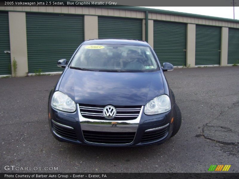 Blue Graphite Metallic / Grey 2005 Volkswagen Jetta 2.5 Sedan