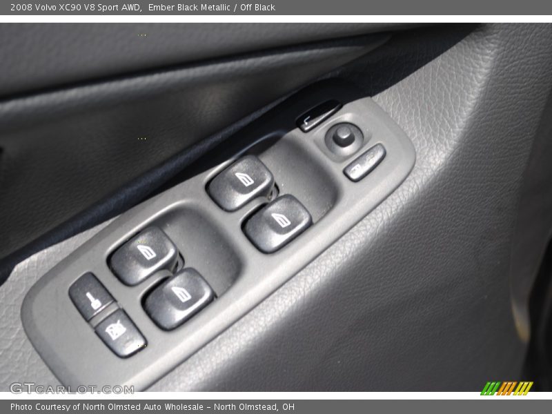 Ember Black Metallic / Off Black 2008 Volvo XC90 V8 Sport AWD