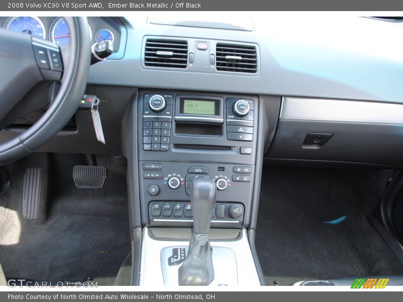 Ember Black Metallic / Off Black 2008 Volvo XC90 V8 Sport AWD