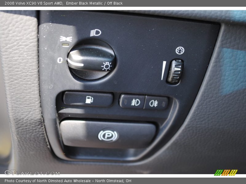 Ember Black Metallic / Off Black 2008 Volvo XC90 V8 Sport AWD