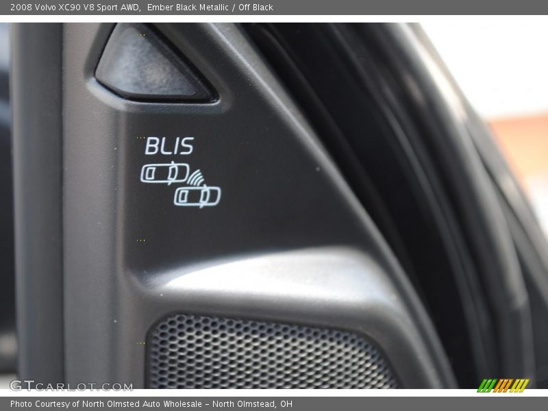 Ember Black Metallic / Off Black 2008 Volvo XC90 V8 Sport AWD