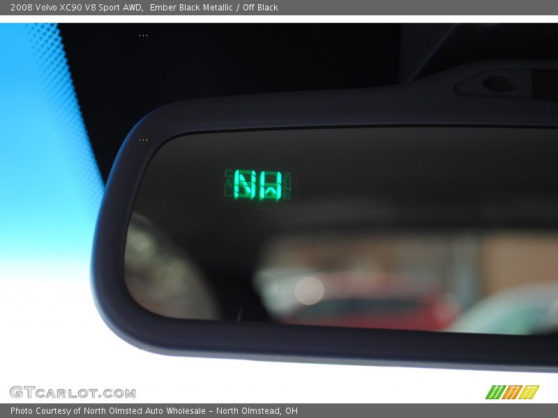 Ember Black Metallic / Off Black 2008 Volvo XC90 V8 Sport AWD