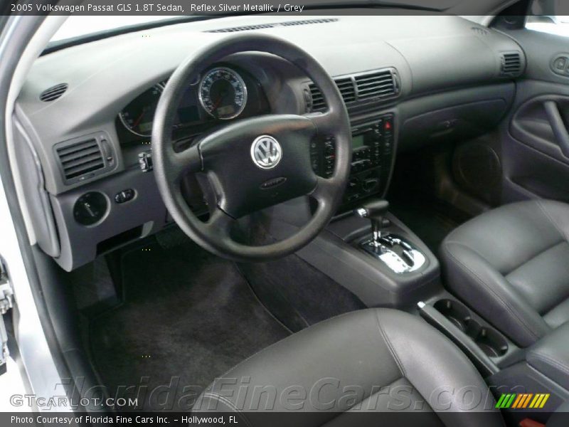 Reflex Silver Metallic / Grey 2005 Volkswagen Passat GLS 1.8T Sedan