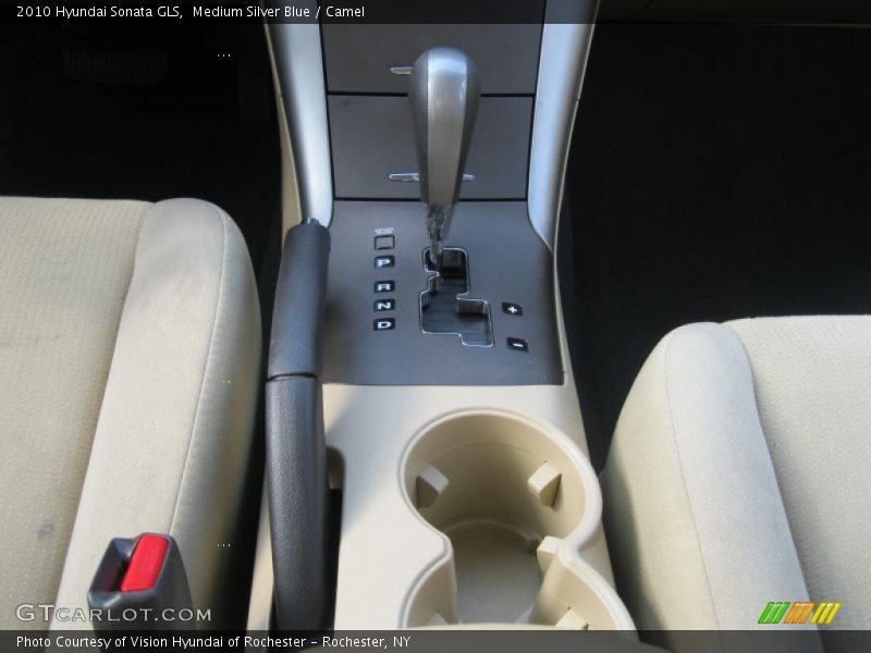 Medium Silver Blue / Camel 2010 Hyundai Sonata GLS