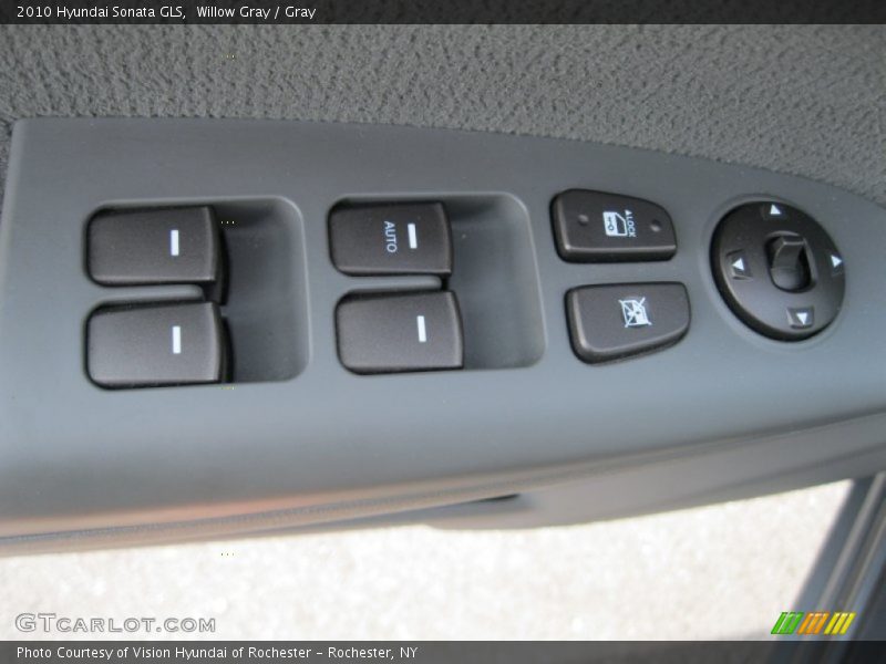 Willow Gray / Gray 2010 Hyundai Sonata GLS