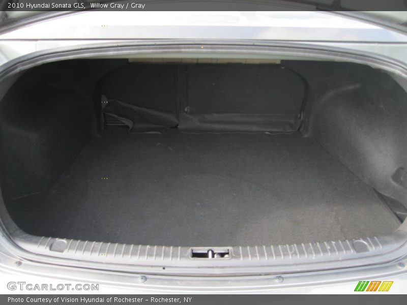 Willow Gray / Gray 2010 Hyundai Sonata GLS