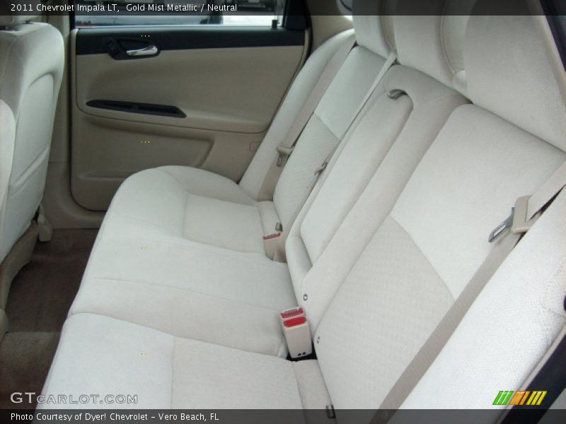 Gold Mist Metallic / Neutral 2011 Chevrolet Impala LT