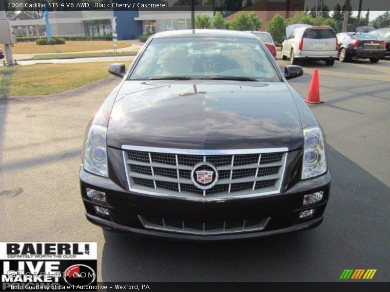 Black Cherry / Cashmere 2008 Cadillac STS 4 V6 AWD