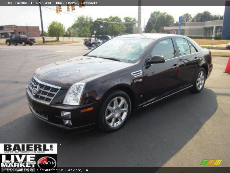 Black Cherry / Cashmere 2008 Cadillac STS 4 V6 AWD