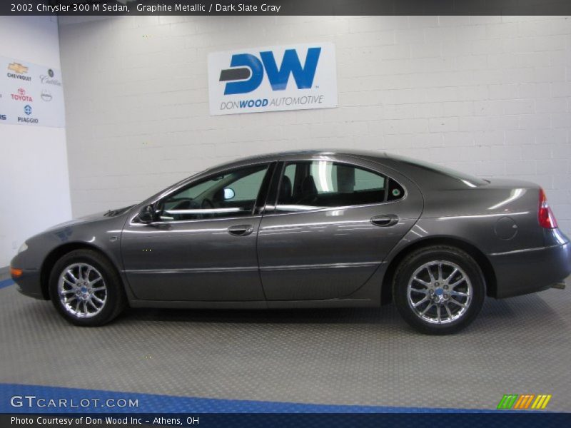 Graphite Metallic / Dark Slate Gray 2002 Chrysler 300 M Sedan